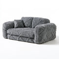 Gepolstertes Haustiersofa, mit klarer Formgebung, Farbe: grau